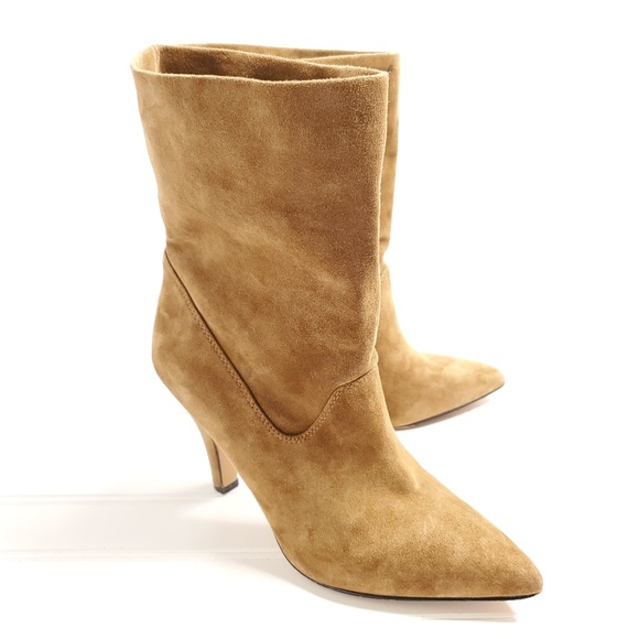 Vince Camuto Shoes - Vince Camuto Brown Suede Ankle Bootie 8M